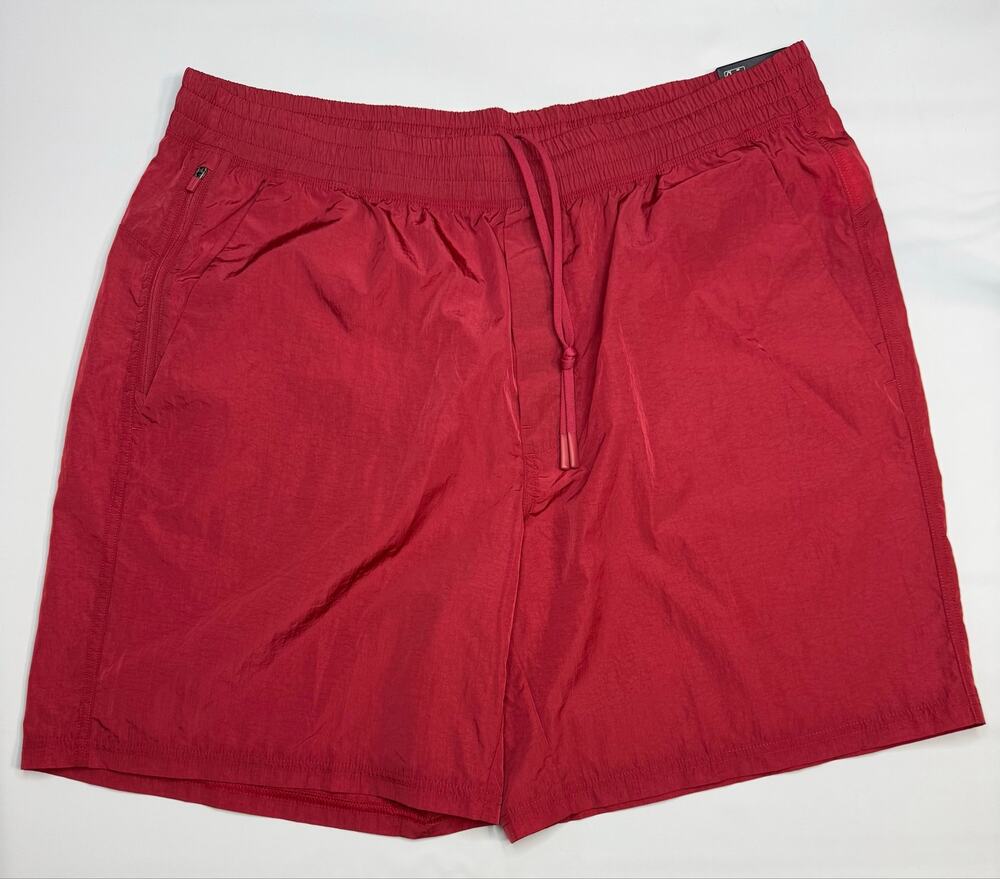 VRST All-In Unlined Shorts Mens XL Cranberry Crisp Shine NWT 7”